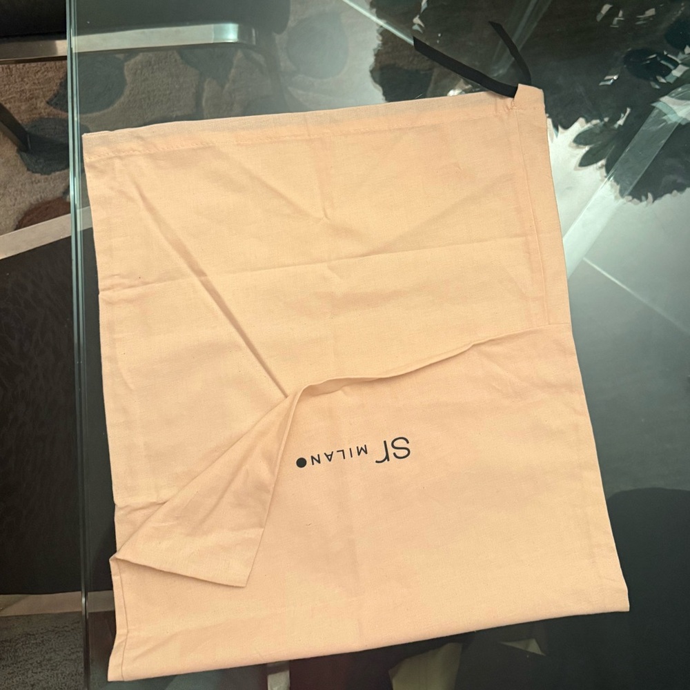 Sergio Rossi Light Beige Dust Bag